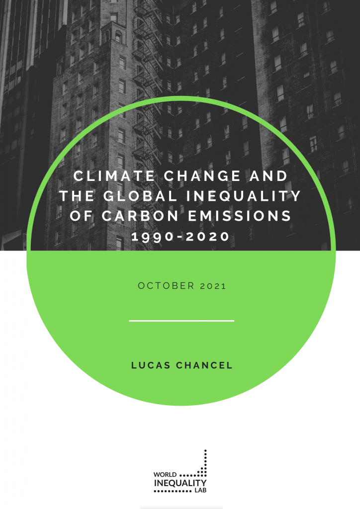 Climate change & the global inequality of carbon emissions - WID ...